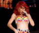 Rihanna en concert au Staples Center à Los Angeles, le 28 juin 2011