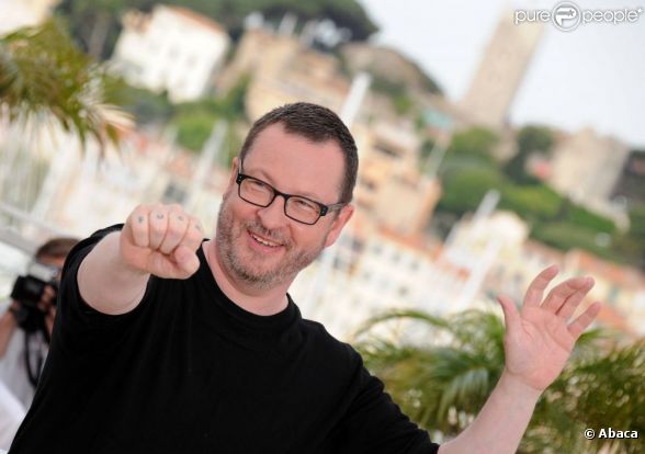 Lars von Trier lors du festival de Cannes, durant le photocall du film Melancholia - mai 2011 