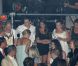 Stéphanie de Monaco avec ses enfants Louis, Pauline et Camille lors du concert exceptionnel de Jean-Michel Jarre donné à l'occasion du mariage d'Albert de Monaco avec Charlene Wittstock, le 1er juillet 2011