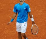 Novak Djokovic, à Roland-Garros (Paris), en mai 2009.