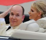 Albert et Charlene, le 2 juillet 2011, lors de leur mariage. 