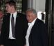 Dominique Strauss-Kahn à la sortie du très chic restaurant italien où ils est allé dîner vendredi soir, 2 juillet, à New York.