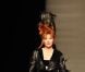 Mylène Farmer, mannequin surprise du défilé Jean-Paul Gaultier. Le 6 juillet 2011, à Paris