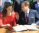 Kate Middleton et le Prince William ont été les invités d'honneur d'une réception organisée au Zoo de Calgary le 8 juillet 2011 au Canada.  