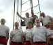Image extraite du clip  Santiano  des Marins d'Iroise, juin 2011.