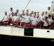 Image extraite du clip  Santiano  des Marins d'Iroise, juin 2011.