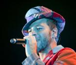 Christophe Maé ouvre les Francofolies de La Rochelle, le 12 juillet 2011.