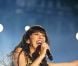 Nolwenn Leroy ouvre les Francofolies de La Rochelle, le 12 juillet 2011.