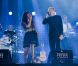 Nolwenn Leroy ouvre les Francofolies de La Rochelle, le 12 juillet 2011. Ici avec Alan Stivell pour Tri Martolod. 