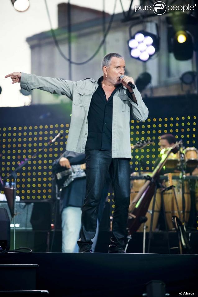 Bernard Lavilliers ouvre les Francofolies de La Rochelle, le 12 juillet 2011.