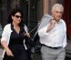 Dominique Strauss-Kahn et Anne Sinclair, à New York, le 12 juillet 2011.