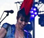 Le groupe Mademoiselle K au deuxième jour des Francofolies de La Rochelle, le 13 juillet 2011.
