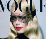 Claudia Schiffer en couverture de Vogue
