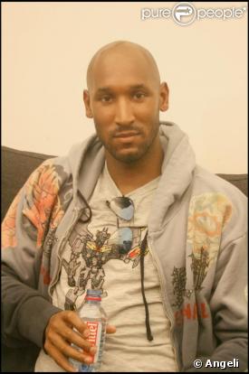 Nicolas Anelka lors de la soirée privée du lancement de L'Inclassable, son DVD