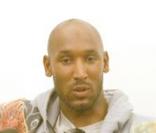 Nicolas Anelka lors de la soirée privée du lancement de L'Inclassable, son DVD
