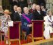 Le roi Albert de Belgique, avec la reine Paola et la reine Fabiola, était à la cathédrale Saints Michel-et-Gudule de Bruxelles dans la matinée du 21 juillet 2011, pour la Fête nationale belge.