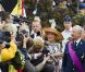 Le roi Albert de Belgique, avec la reine Paola et la reine Fabiola, était à la cathédrale Saints Michel-et-Gudule de Bruxelles dans la matinée du 21 juillet 2011, pour la Fête nationale belge.