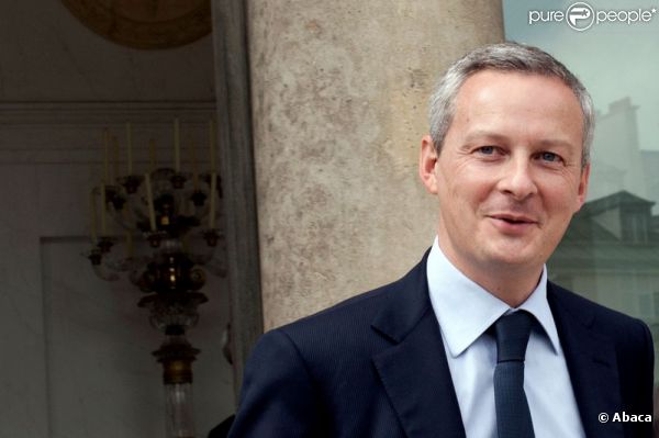 Le ministre de l'agriculture Bruno Le Maire à Paris en juin 2011 