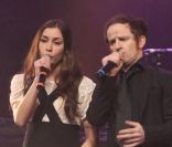 Mathias Malzieu et Olivia Ruiz au Bataclan en janvier 2010<br />