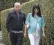 Selma Blair souriante et détendue au côté de son compagnon Jason Bleick le 22 juillet 2011 à Los Angeles 