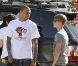 Justin Bieber : Une crevette à côté de son nouvel et imposant mentor Chris Brown