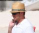 Vanessa Minnillo et son époux Nick Lachey en lune de miel à Saint-Barthélémy, en juillet 2011. Ils profitent de la plage et du soleil radieux en toute tranquillité.