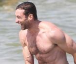 Hugh Jackman très sexy à Saint-Tropez, le 31 juillet 2011.  