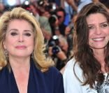 Catherine Deneuve et Chiara Mastroianni lors du festival de Cannes 2011 