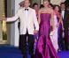 Albert II de Monaco et sa douce Charlene assistent au 63e Bal de la Croix-Rouge monégasque, le 5 août 2011.