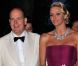 Albert de Monaco et Charlene lors du 63e gala de la Croix-Rouge monégasque, le vendredi 5 août 2011.