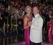 Albert de Monaco et Charlene lors du 63e gala de la Croix-Rouge monégasque, le vendredi 5 août 2011.