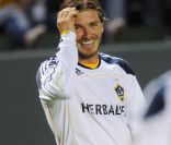 David Beckham, match des L.A. Galaxy contre le F.C. Dallas, à Los Angeles, le 6 août 2010.