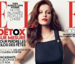 La glamour Laetitia Casta pour le magazine Elle de janvier 2010.<br />