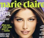 Septembre 1997 : Laetitia Casta pose pour la couv\' de <em>Marie Claire</em>.<br />