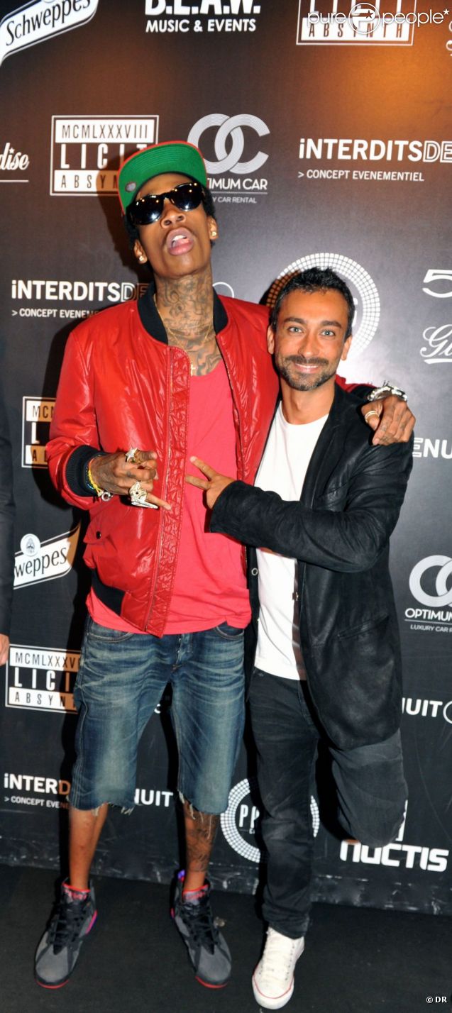 Wiz Khalifa au Palais Club à Cannes le 10 août 2011