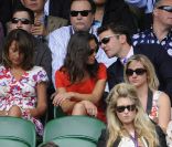 Pippa Middleton et son boyfriend Alex Loudon à Wimbledon en juin 2011.