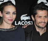 Bixente Lizarazu et sa compagne Claire Keim en janvier 2011 à Paris