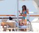 Rihanna, le 23 août, à Saint-Tropez sur un yacht avec des amis   