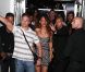 Rihanna arrive au Vip Room aux côtés de Jean-Roch à Saint-Tropez le 22 août 2011