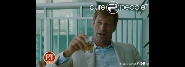 Aaron Eckhart dans la bande-annonce du film Rum Diary
