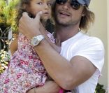 Gabriel Aubry  et sa fille Nahla