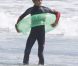 Romeo Beckham à la plage à Malibu, le 27 août 2011