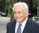 Dominique Strauss-Kahn, après sa visite au FMI, de retour à son domicile de Washington, le 29 août 2011.