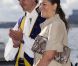 La princesse Victoria de Suède baptisait le Erik Nordevall II le 29 août 2011 à Stockholm.