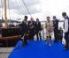 La princesse Victoria de Suède baptisait le Erik Nordevall II le 29 août 2011 à Stockholm.