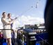 A la une, à la deux... ! La princesse Victoria de Suède baptisait le 29 août 2011 à Stockholm le Eric Nordevall II, réplique de son prédécesseur fameux du XIXe siècle assurant la liaison Stockholm-Göteborg.