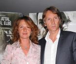 Agnès Blanchot et Franck Macuso lors de l\'avant-première du film R.I.F. (Recherches dans l\'intérêt des familles) à Paris le 30 août 2011