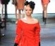   Les couleurs tendance de la rentrée : le rouge.   
 Défilé Lanvin Automne-Hiver 2011/2012.     
