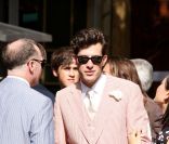 Mark Ronson lors de son mariage à Aix-en-Provence le 2 septembre 2011 avec Joséphine de la Baume