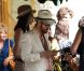 Charlotte Kemp Muhl et Sean Lennon au mariage de Mark Ronson et Joséphine de la Baume, à Aix-en-Provence le 2 septembre 2011